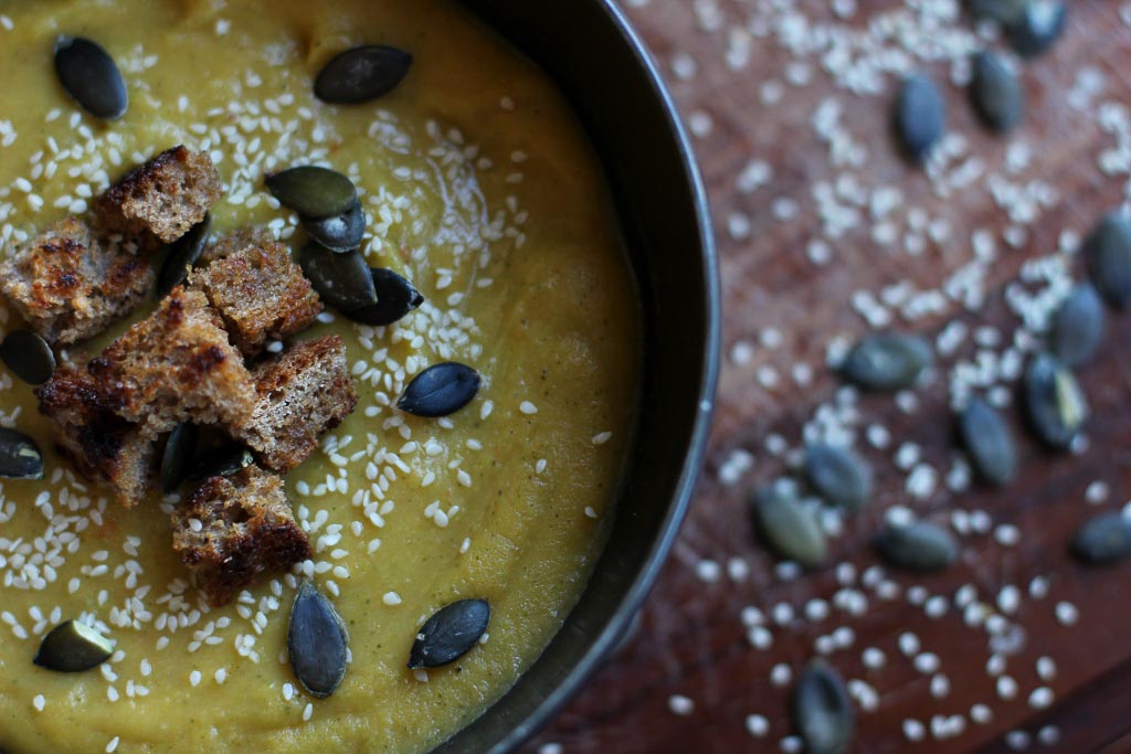 Pastinaken Suppe · Zeit Für Vegan