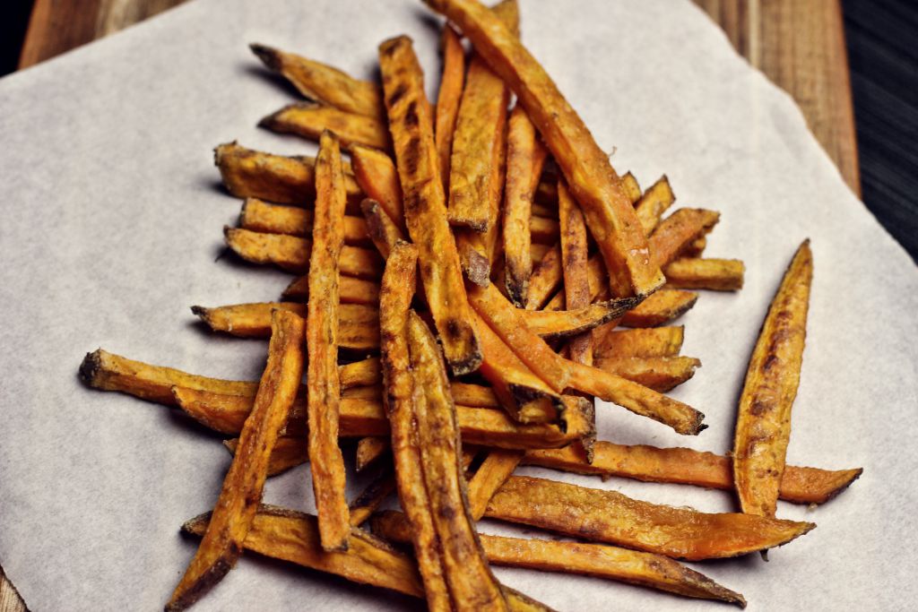 Süßkartoffel Pommes selber machen