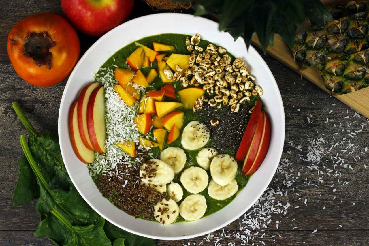 Smoothie Bowl mit Topping