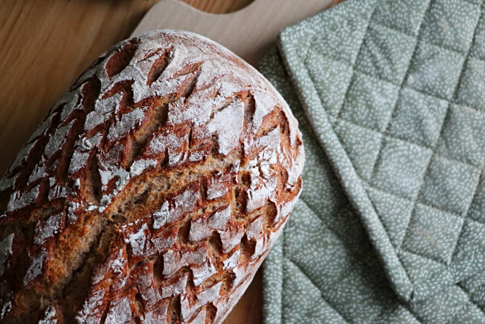 Bauernbrot mit Sauerteig